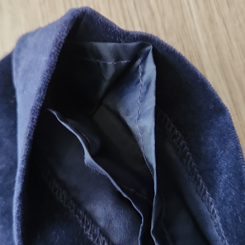 Janie And Jack Velvet Navy Pants - Picture 4 of 4